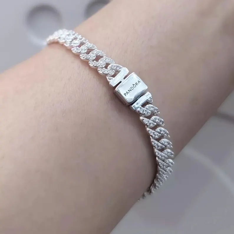 Silver Esclava Bracelet For Girls: